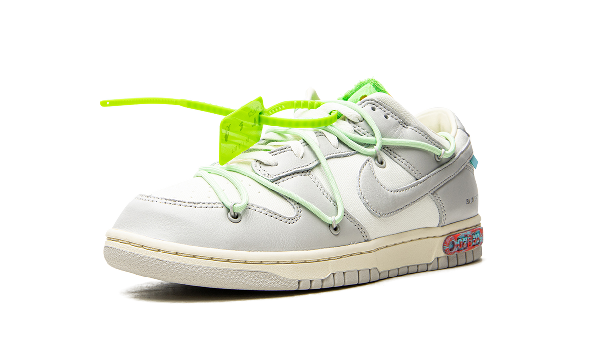 Overkicks - Nike Dunk Low Off-White Lot 7 (DM1602-108) - detalle lateral