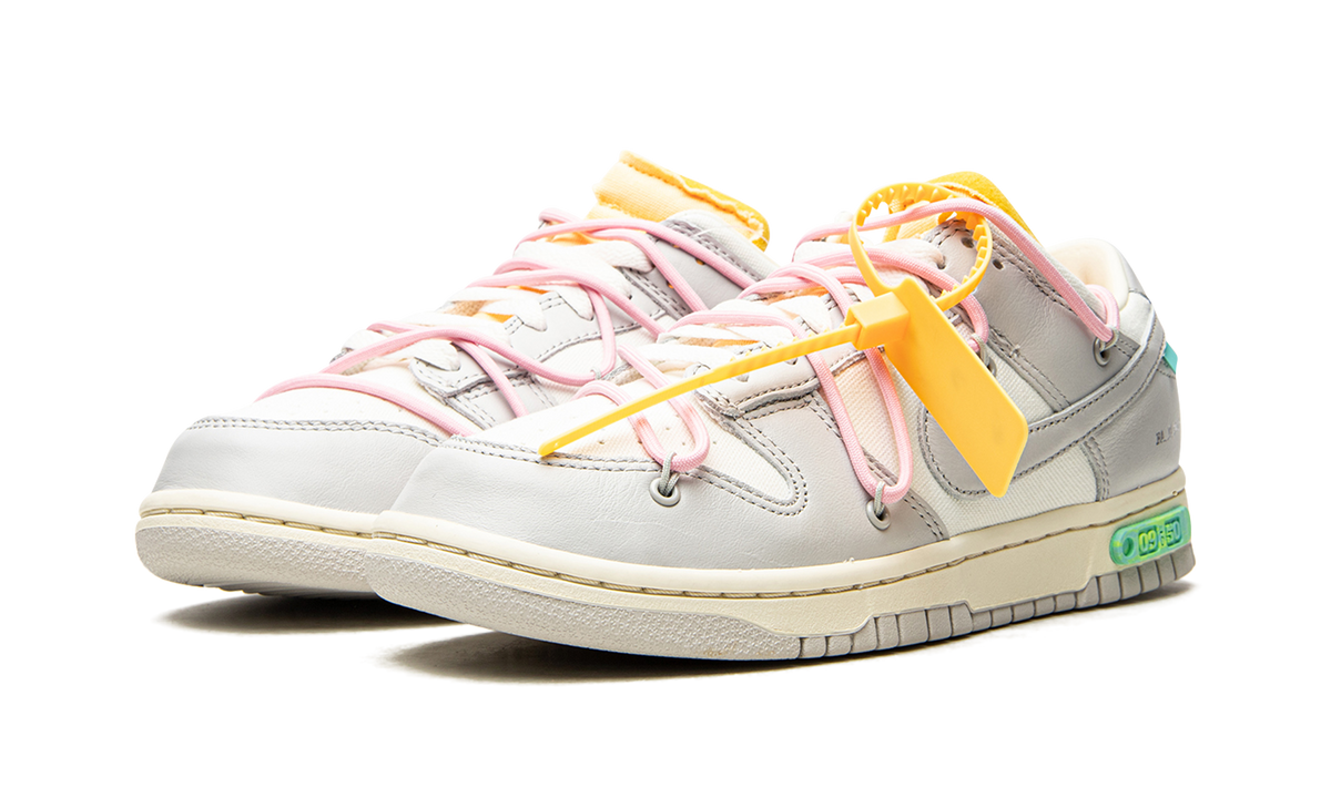 Overkicks - Nike Dunk Low Off-White Lot 9 (DM1602-109) - vista trasera