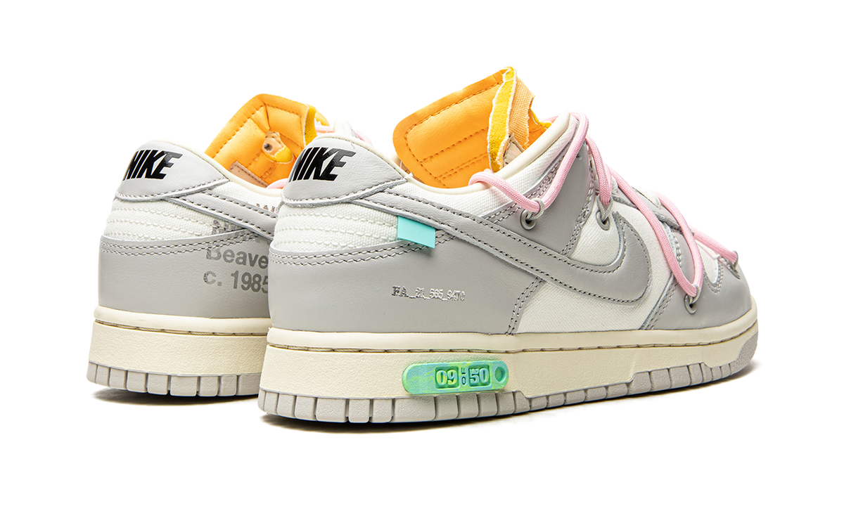 Overkicks - Nike Dunk Low Off-White Lot 9 (DM1602-109) - par completo