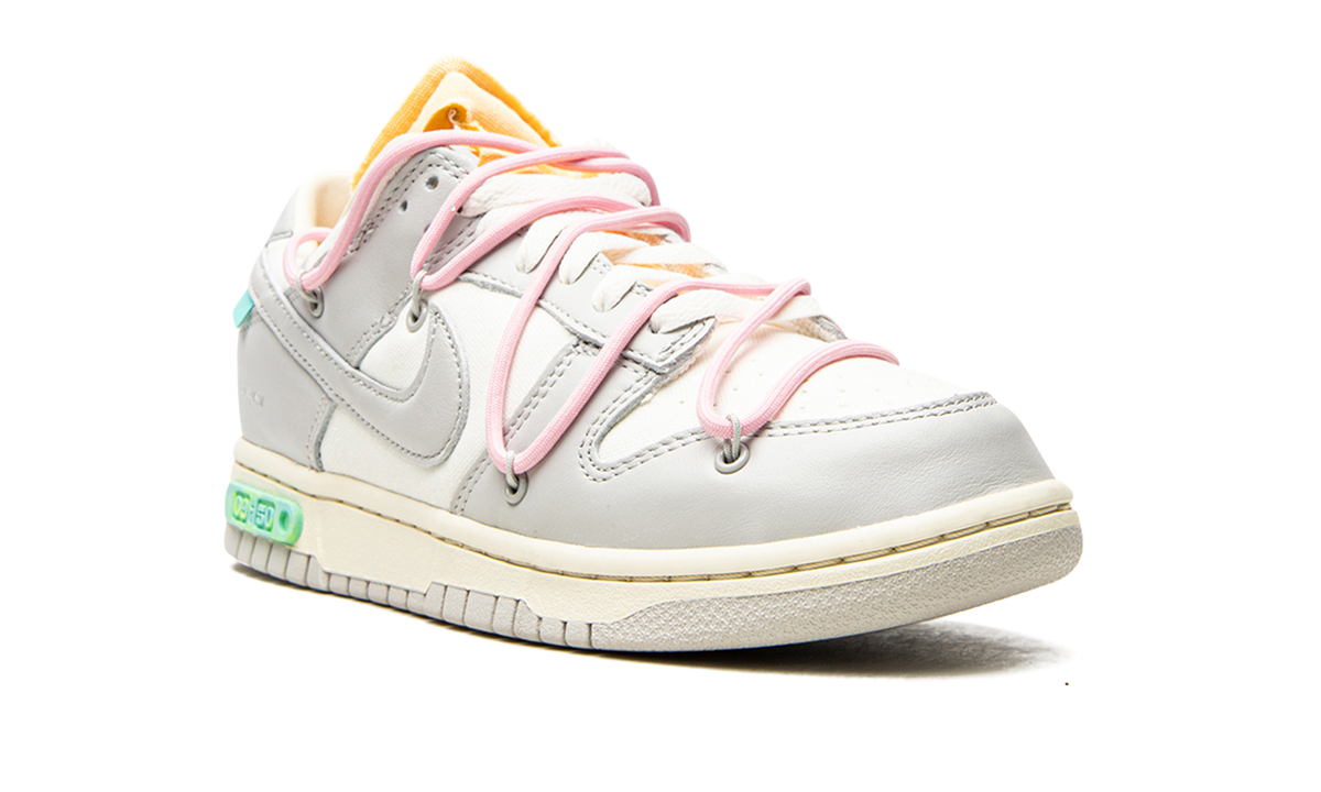 Overkicks - Nike Dunk Low Off-White Lot 9 (DM1602-109) - detalle etiqueta