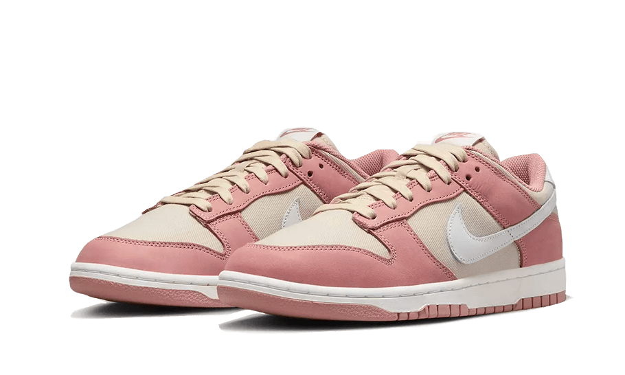 Overkicks - Nike Dunk Low PRM Red Stardust (FB8895-601) - vista trasera