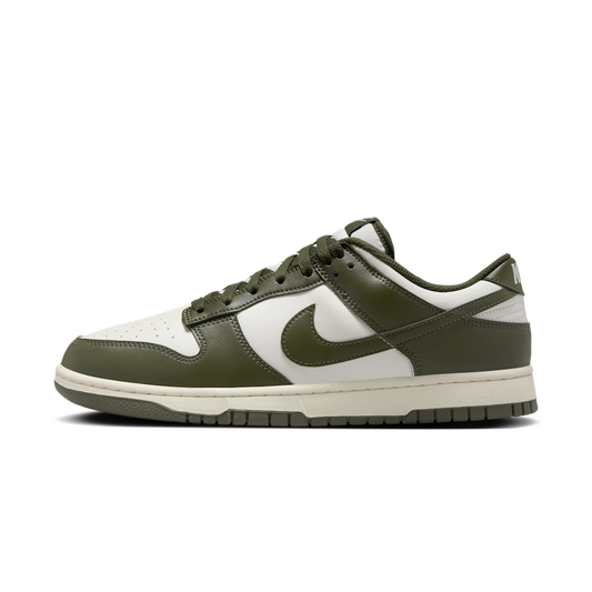 Overkicks - Nike Dunk Low Pale Ivory Cargo Khaki (HF5441-102) - vista lateral