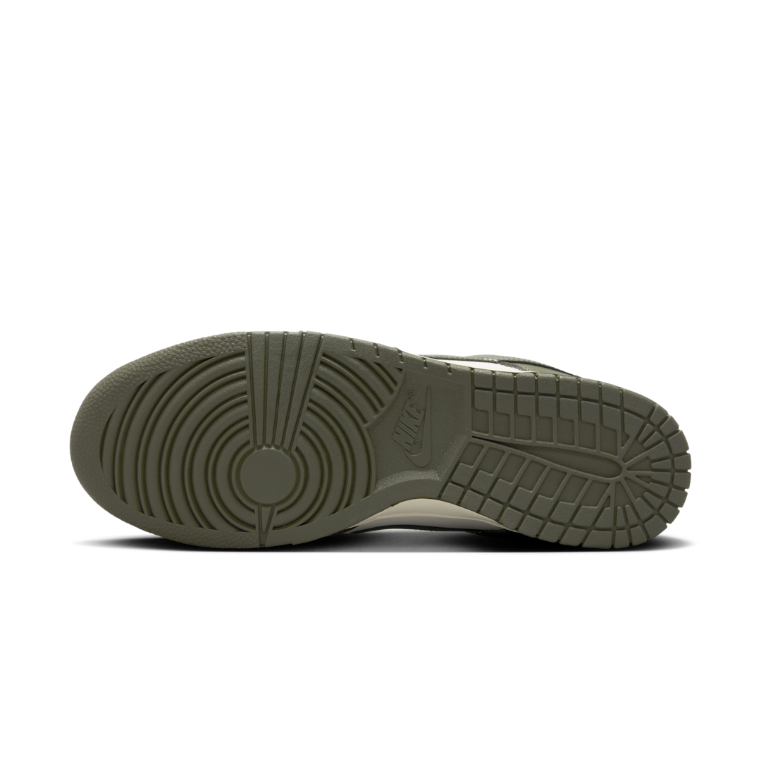 Overkicks - Nike Dunk Low Pale Ivory Cargo Khaki (HF5441-102) - detalle suela