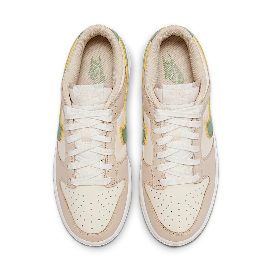 Overkicks - Nike Dunk Low Pale Ivory Oil Green (FQ6869-131) - par completo