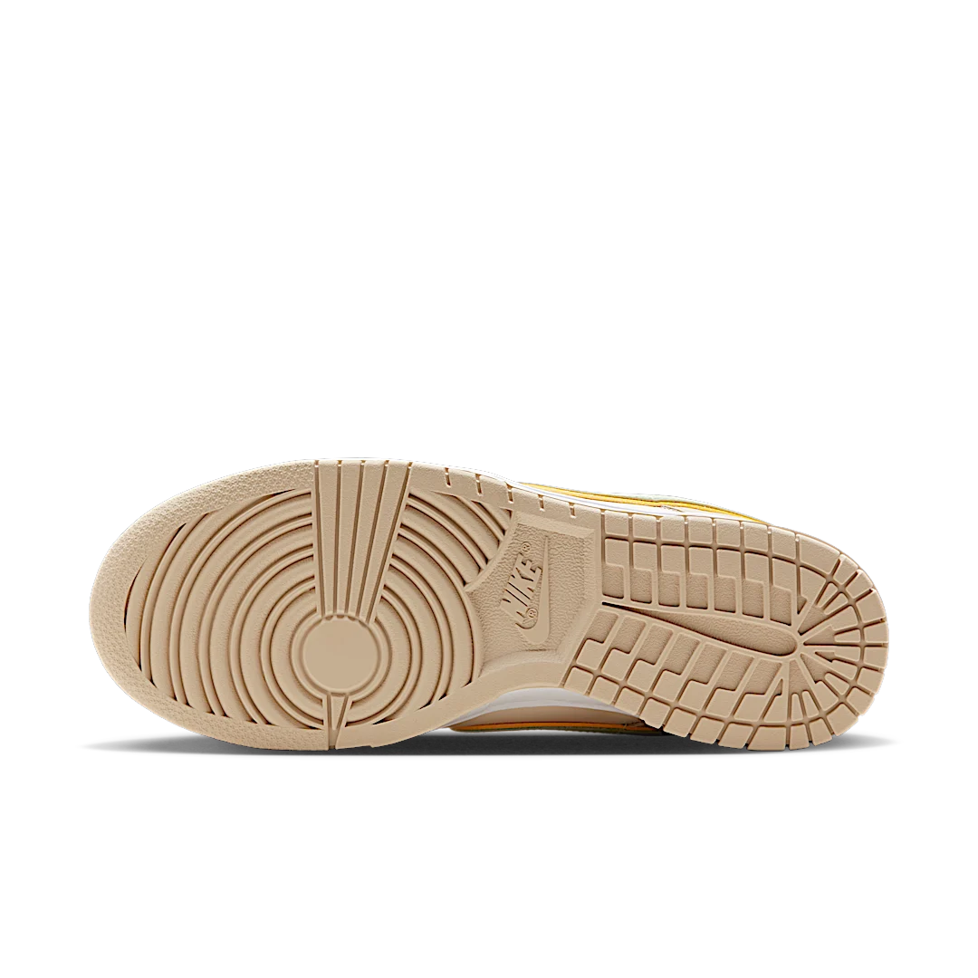 Overkicks - Nike Dunk Low Pale Ivory Oil Green (FQ6869-131) - detalle suela