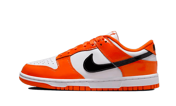 Overkicks - Nike Dunk Low Patent Halloween (2022) (DJ9955-800) - vista lateral