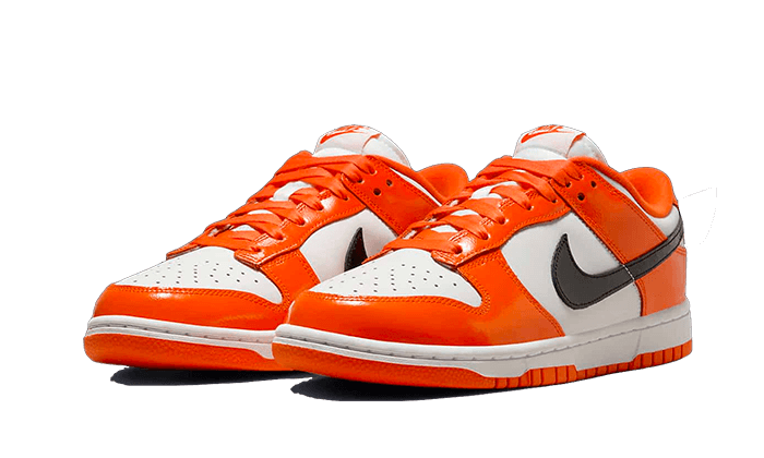Overkicks - Nike Dunk Low Patent Halloween (2022) (DJ9955-800) - vista trasera