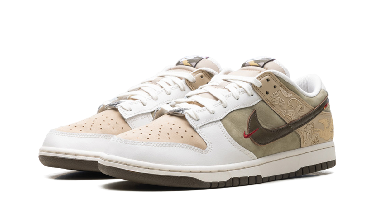 Overkicks - Nike Dunk Low Pegasus Pack Linen Phantom (IQ1118-220) - vista trasera