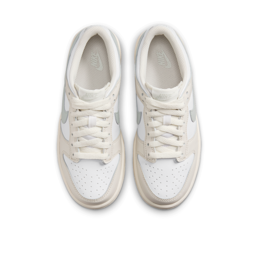Overkicks - Nike Dunk Low Phantom Light Silver (GS) (FB9109-109) - imagen 3
