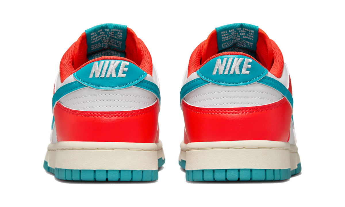 Overkicks - Nike Dunk Low Picante Red Dusty Cactus (HF5441-601) - detalle talón