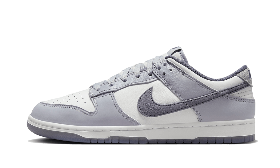 Overkicks - Nike Dunk Low Platinum Tint Light Carbon (FB9109-101) - vista lateral