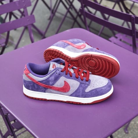 Overkicks - Nike Dunk Low Plum (2020/2024) (CU1726-500) - detalle talón