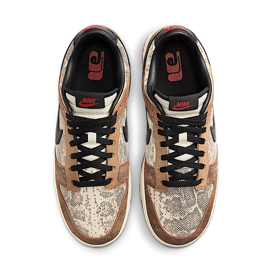 Overkicks - Nike Dunk Low Premium CO.JP Brown Snakeskin (FJ5434-120) - par completo