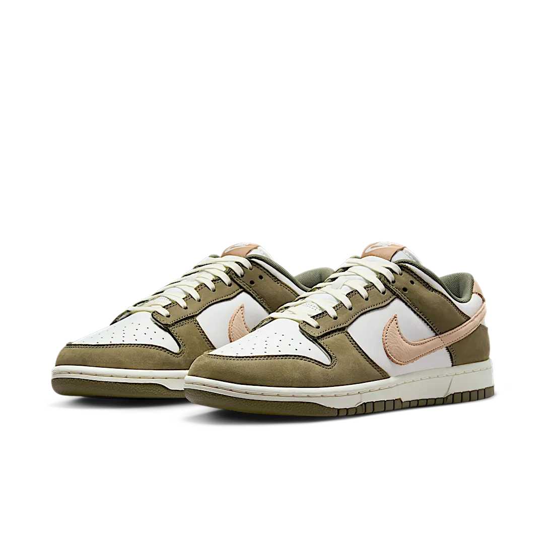 Overkicks - Nike Dunk Low Premium Medium Olive Hemp (FQ8250-200) - vista trasera