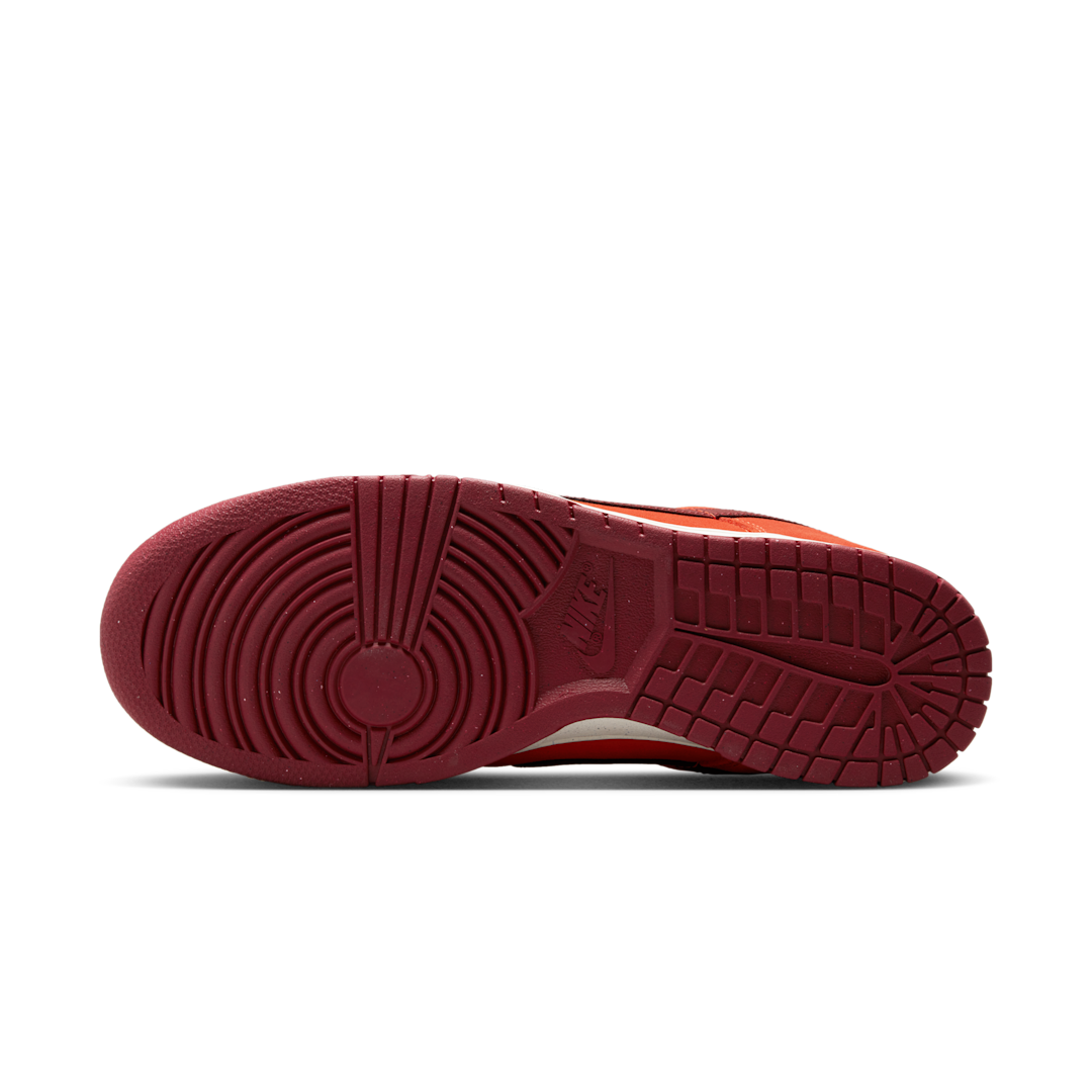 Overkicks - Nike Dunk Low Premium Team Orange (DQ8801-800) - detalle suela