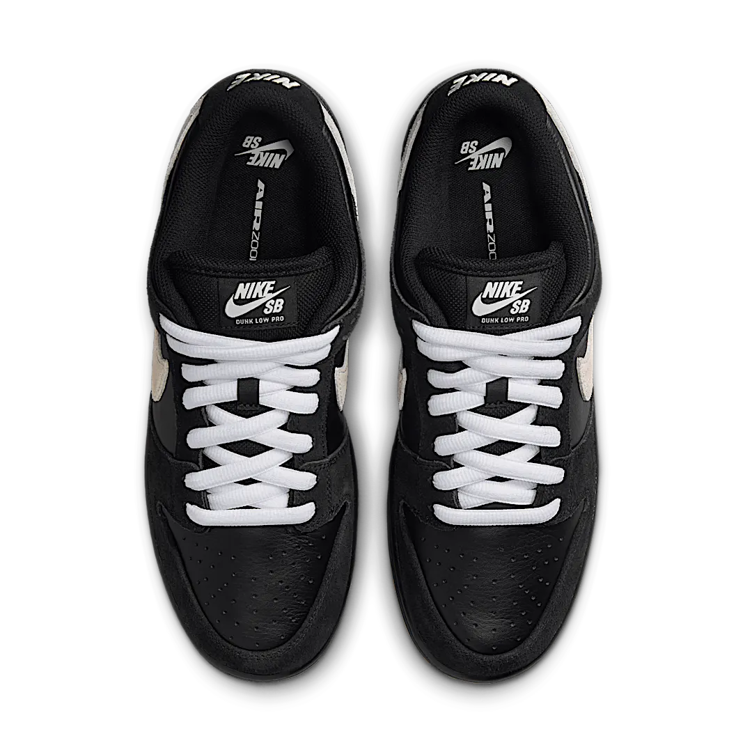 Overkicks - Nike Dunk Low Pro SB Black White Gum (HF3704-003) - par completo