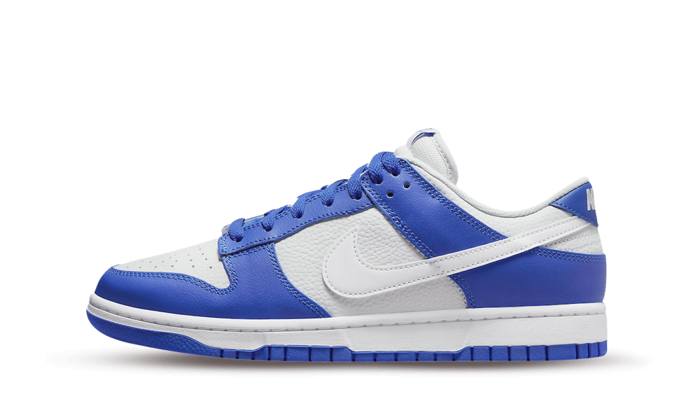 Overkicks - Nike Dunk Low Racer Blue Photon Dust (FN3416-001) - vista lateral
