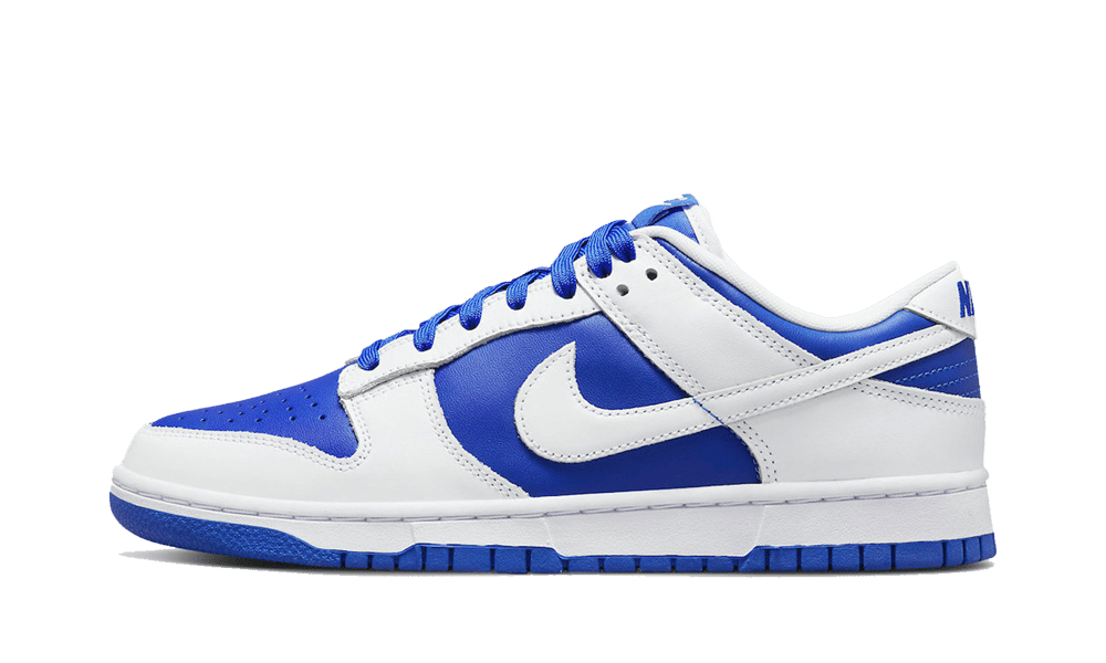 Overkicks - Nike Dunk Low Racer Blue White (DD1391-401) - vista lateral
