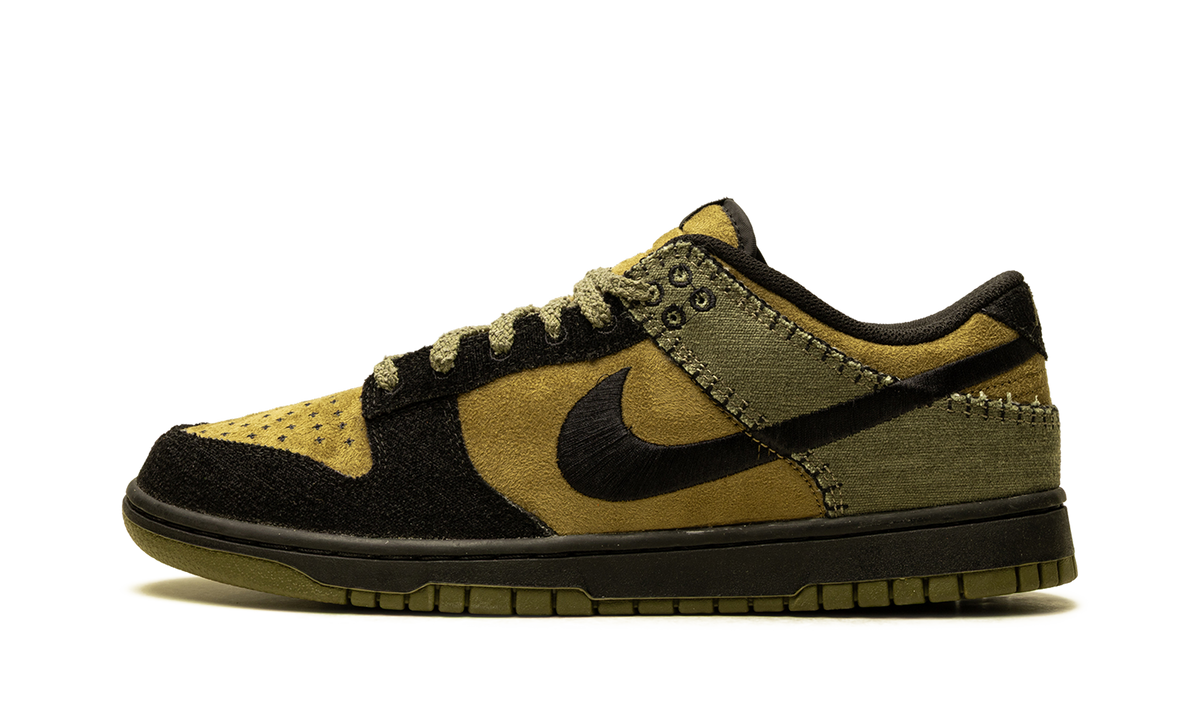 Overkicks - Nike Dunk Low Retro Camo Olive (HV4452-300) - vista lateral