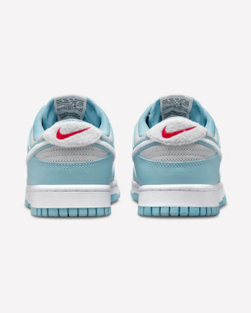 Overkicks - Nike Dunk Low Retro Fleece Swoosh Worn Blue (FB1871-011) - detalle suela