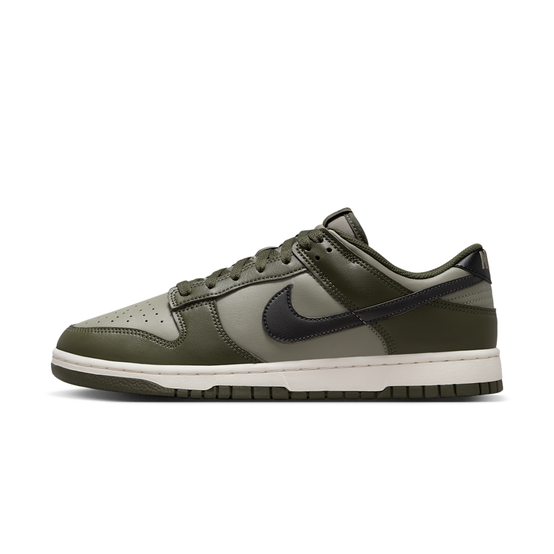 Overkicks - Nike Dunk Low Retro Light Army Cargo Khaki (HF5441-300) - vista lateral