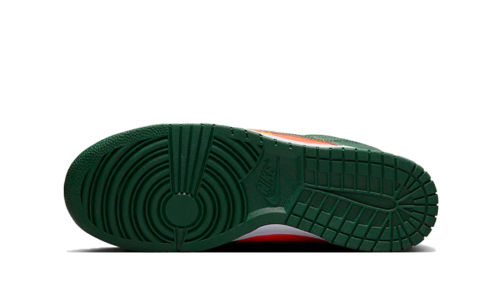 Overkicks - Nike Dunk Low Retro Miami Hurricanes (DD1391-300) - par completo