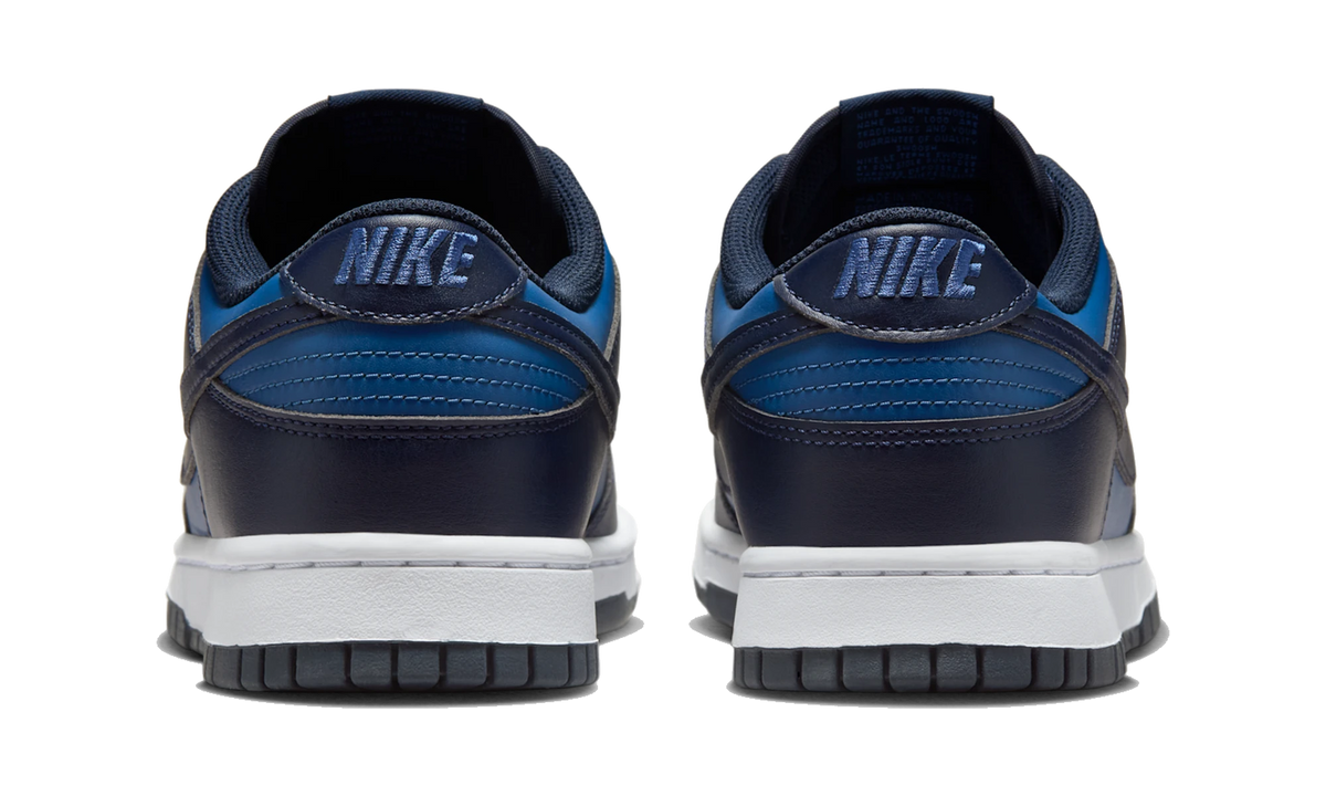 Overkicks - Nike Dunk Low Retro Mystic Navy (HF5441-402) - detalle talón