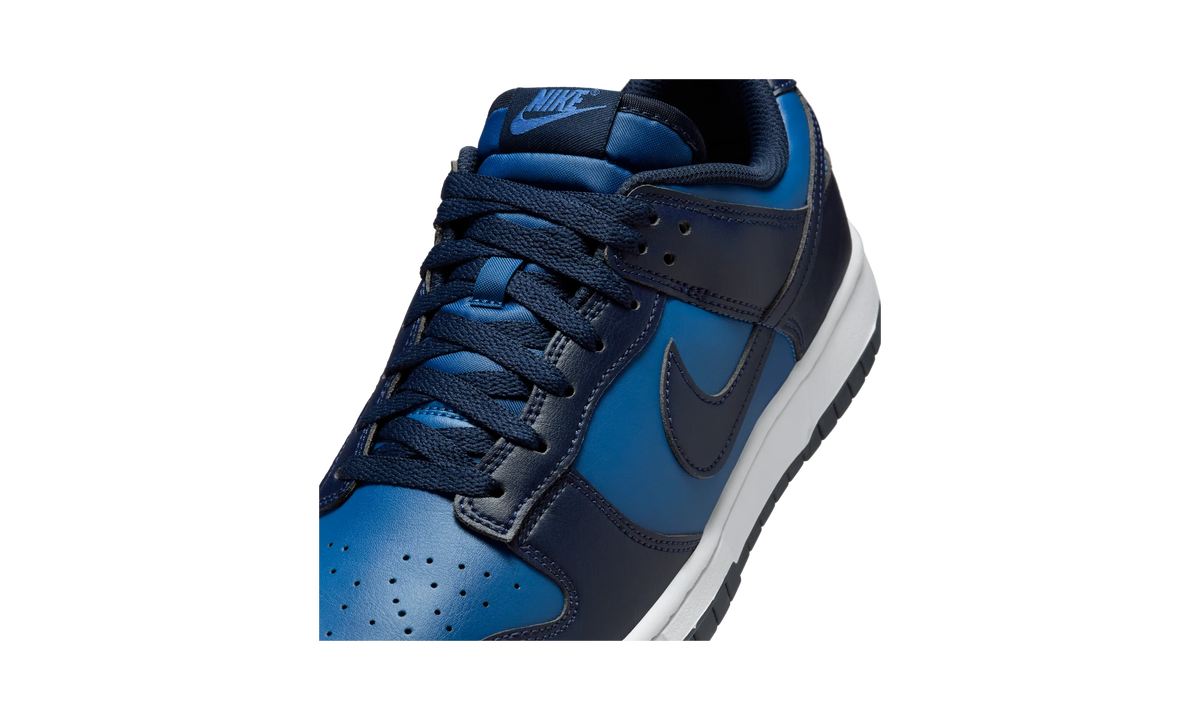 Overkicks - Nike Dunk Low Retro Mystic Navy (HF5441-402) - detalle lateral interior