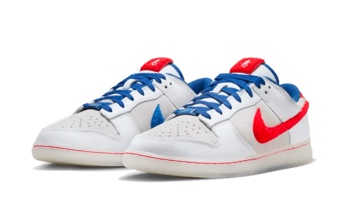 Overkicks - Nike Dunk Low Retro PRM Year of the Rabbit White Rabbit (2023) (FD4203-161) - vista trasera