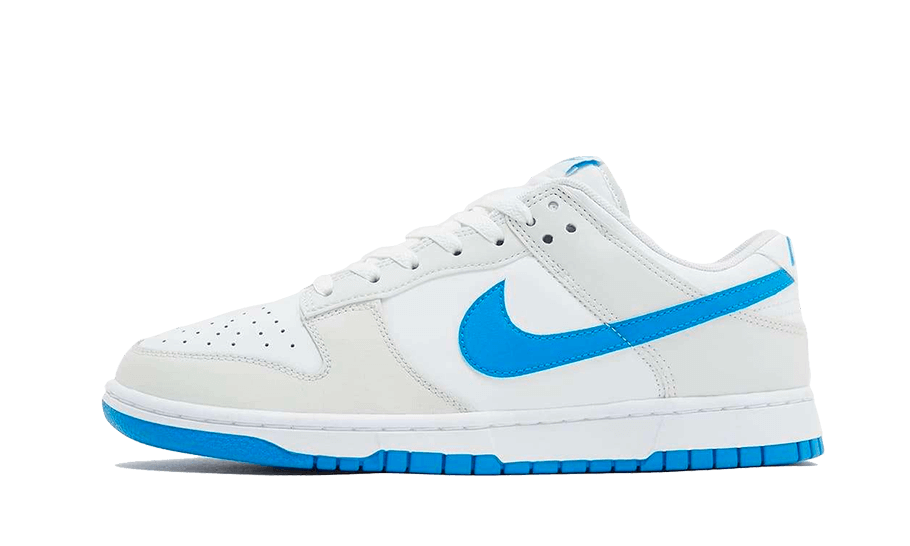 Overkicks - Nike Dunk Low Retro Photo Blue (DV0831-108) - vista lateral