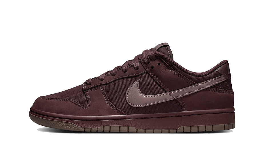 Overkicks - Nike Dunk Low Retro Premium Burgundy Crush (FB8895-600) - vista lateral