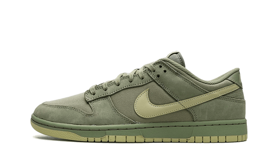 Overkicks - Nike Dunk Low Retro Premium Oil Green Olive Aura (FB8895-300) - vista lateral