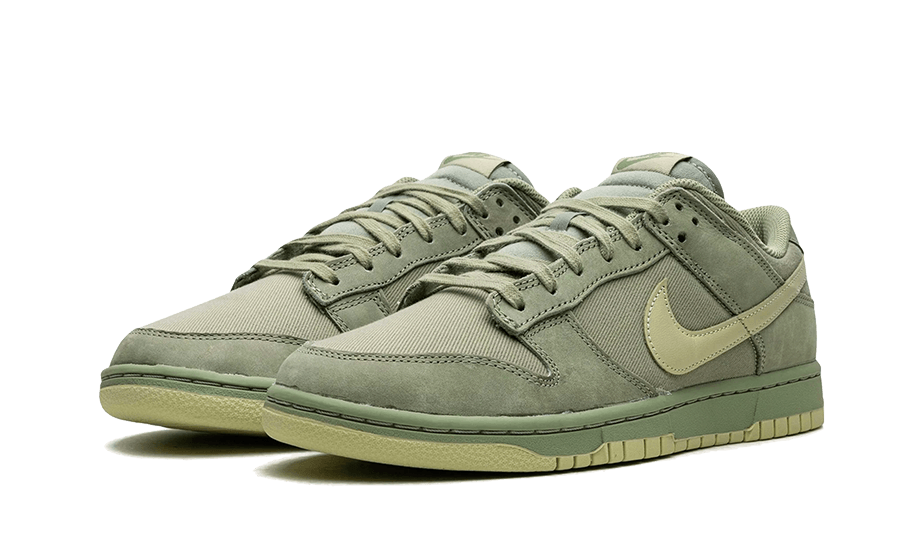 Overkicks - Nike Dunk Low Retro Premium Oil Green Olive Aura (FB8895-300) - vista trasera