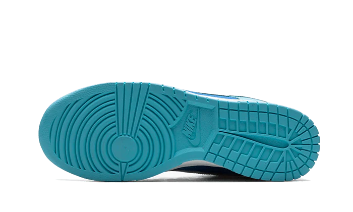 Overkicks - Nike Dunk Low Retro QS Argon (2022) (DM0121-400) - detalle suela