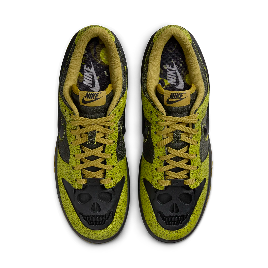 Overkicks - Nike Dunk Low Retro QS Halloween Skull (HV6103-300) - par completo