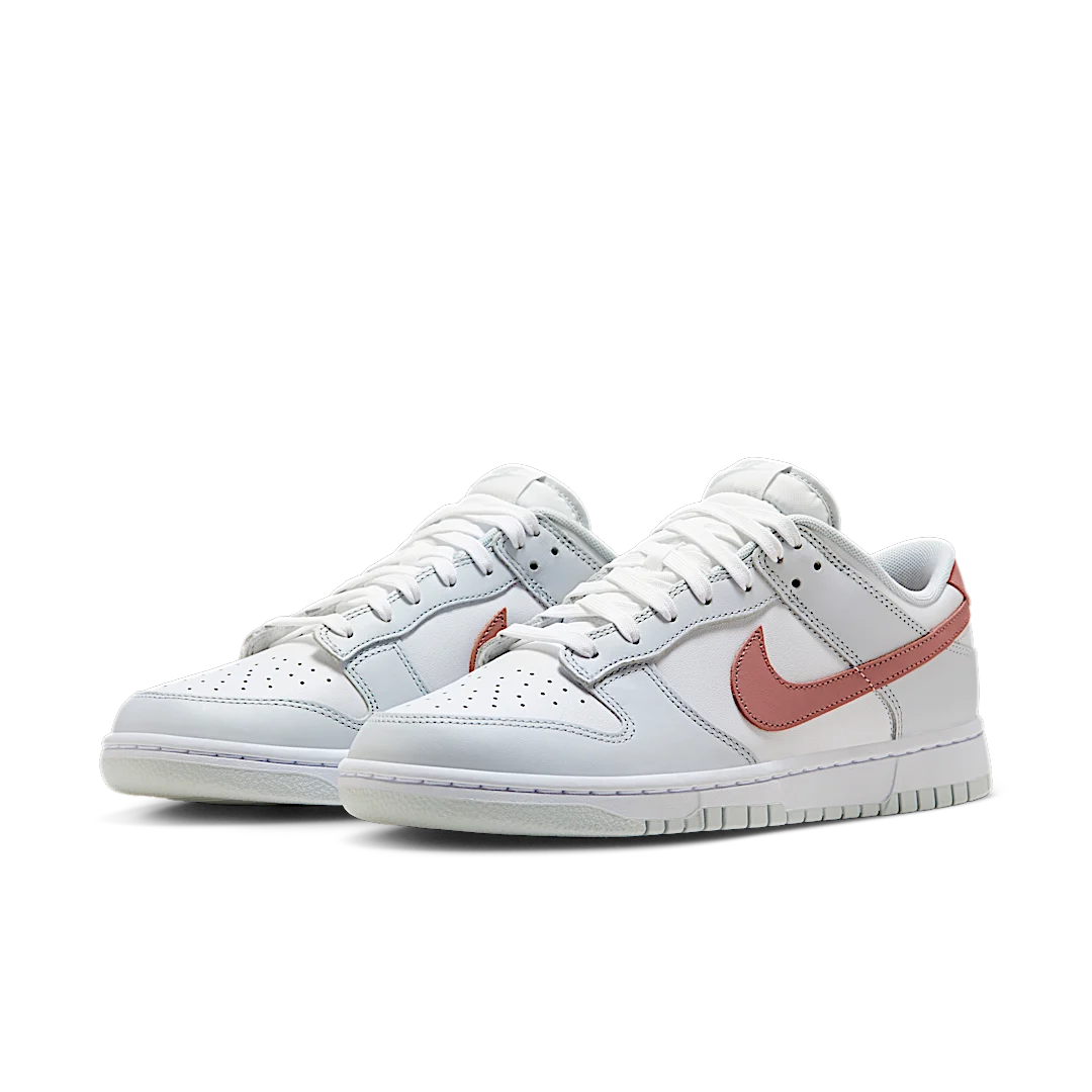 Overkicks - Nike Dunk Low Retro Red Stardust Pure Platinum (HF0730-160) - vista trasera