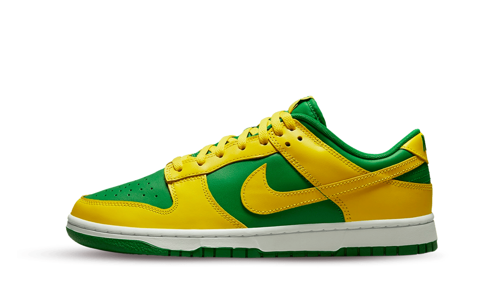 Overkicks - Nike Dunk Low Retro Reverse Brazil (DV0833-300) - vista lateral