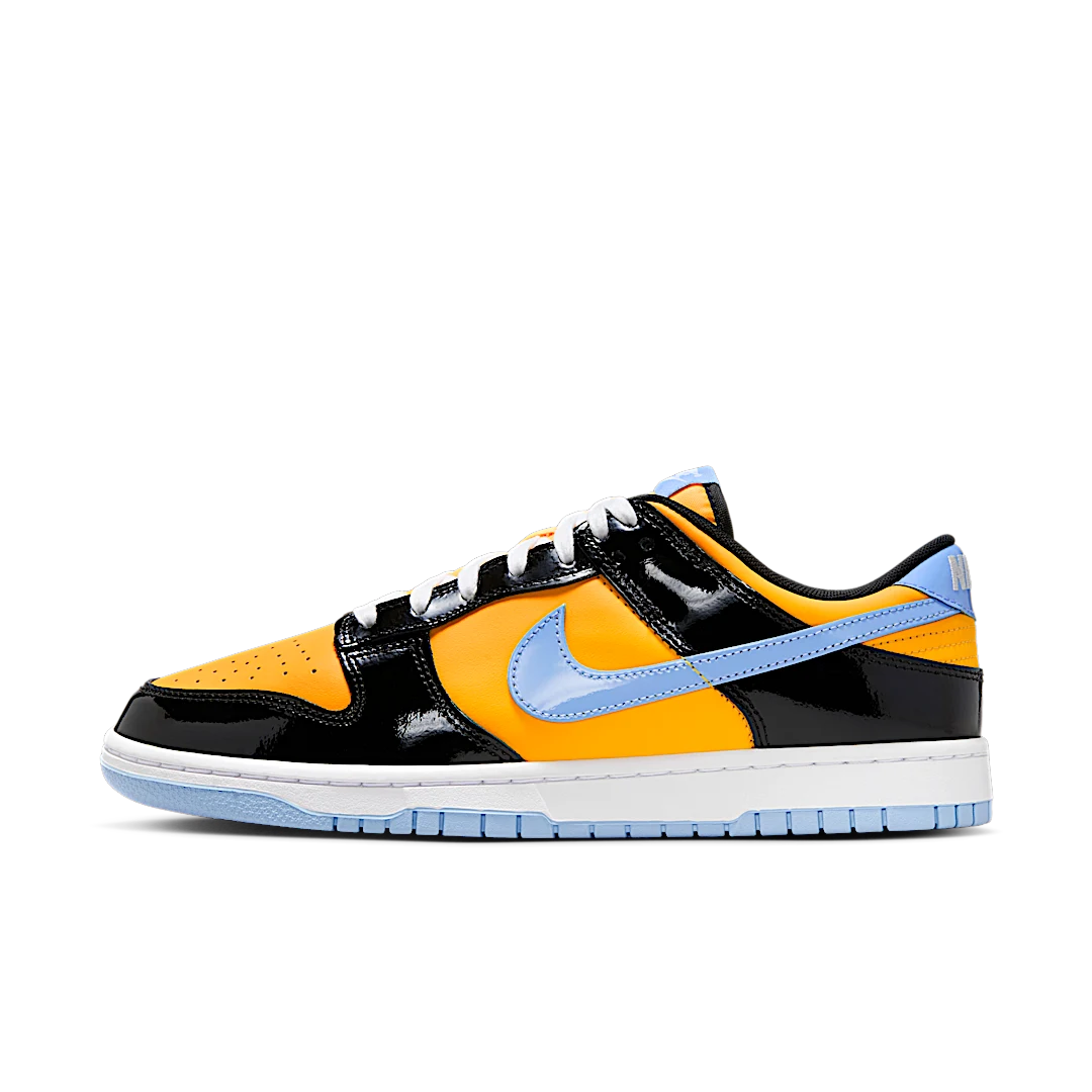 Overkicks - Nike Dunk Low Retro SE Black Laser Orange (IB6400-001) - vista lateral
