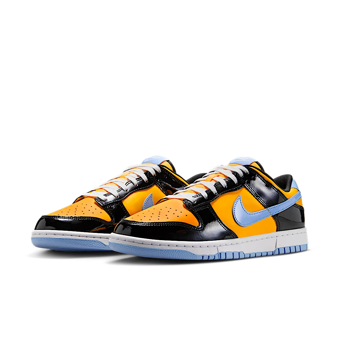 Overkicks - Nike Dunk Low Retro SE Black Laser Orange (IB6400-001) - vista trasera