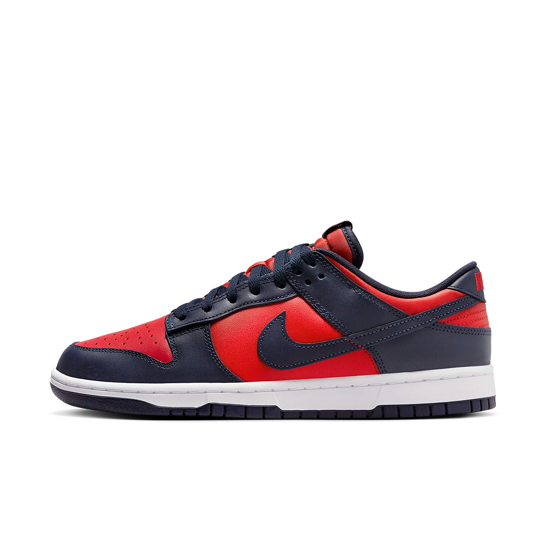 Overkicks - Nike Dunk Low Retro SE CO.JP University Red Obsidian (DV0833-601) - vista lateral