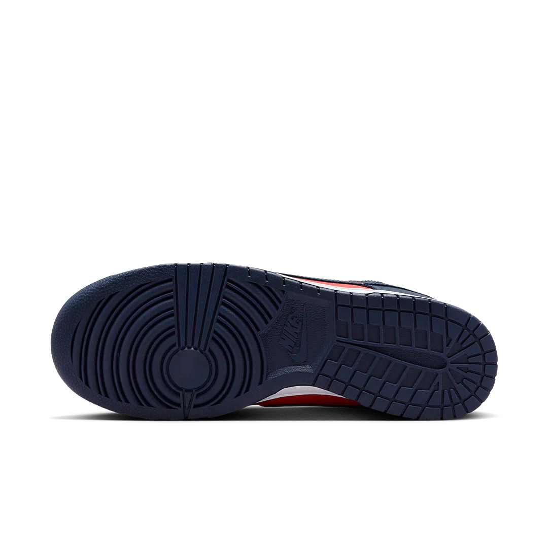 Overkicks - Nike Dunk Low Retro SE CO.JP University Red Obsidian (DV0833-601) - detalle suela