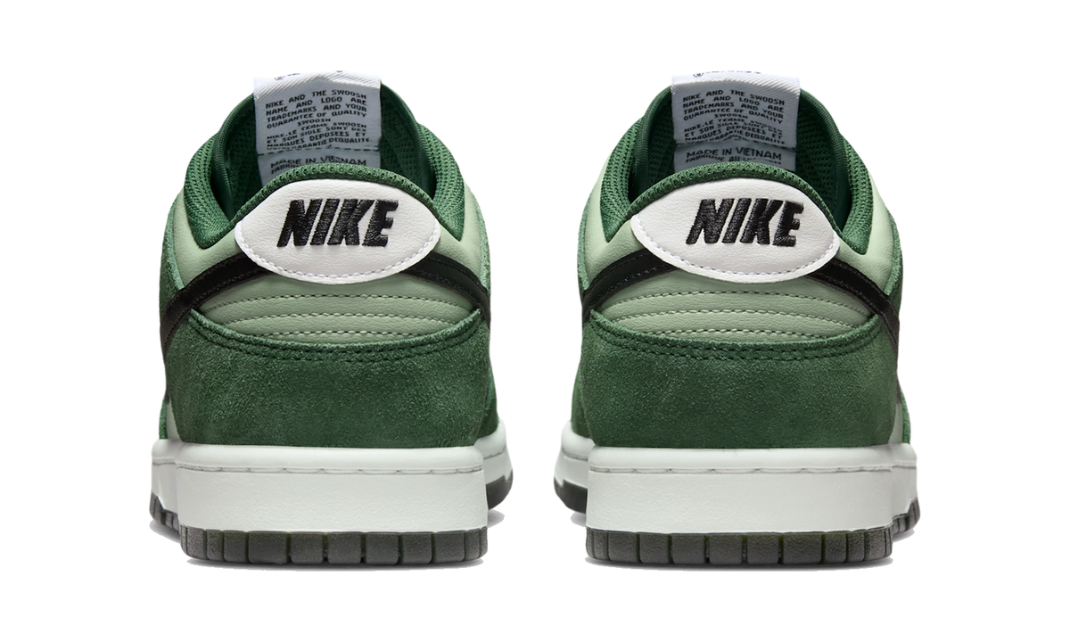 Overkicks - Nike Dunk Low Retro SE Jade Horizon Fir (IB6399-301) - detalle talón