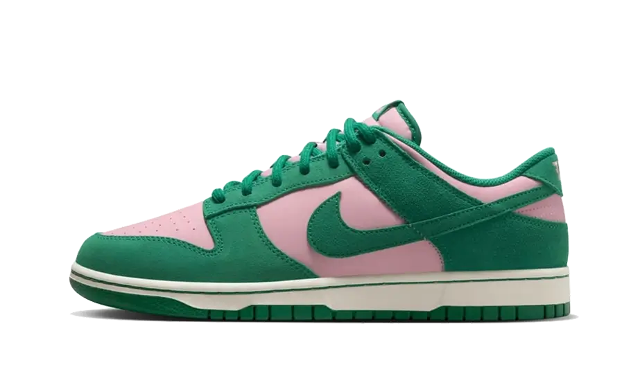 Overkicks - Nike Dunk Low Retro SE Medium Soft Pink Malachite (FZ0549-600) - vista lateral