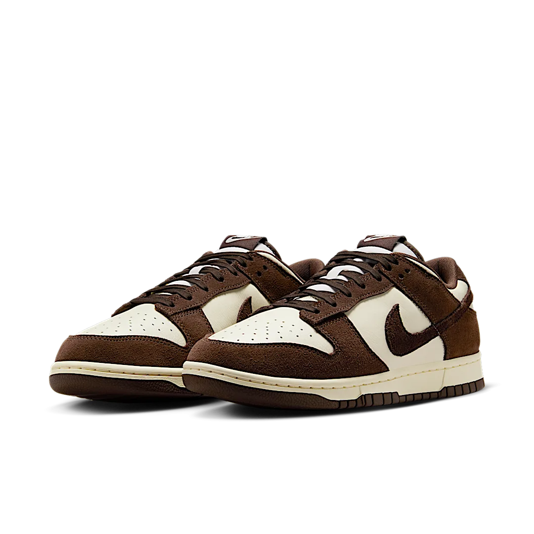 Overkicks - Nike Dunk Low Retro SE Pale Ivory Baroque Brown (FQ8249-104) - vista trasera