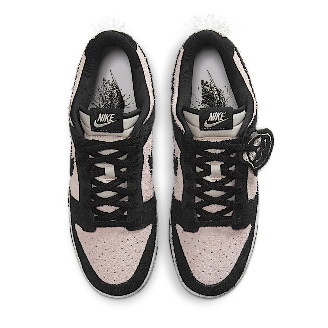 Overkicks - Nike Dunk Low Retro SE Panda-Monium White Black Suede (IB2990-100) - par completo
