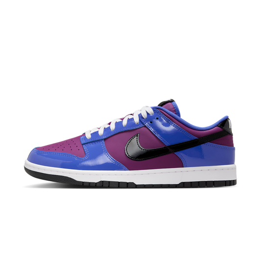Overkicks - Nike Dunk Low Retro SE Patent Paramount Blue Viotech (IB6400-400) - vista lateral