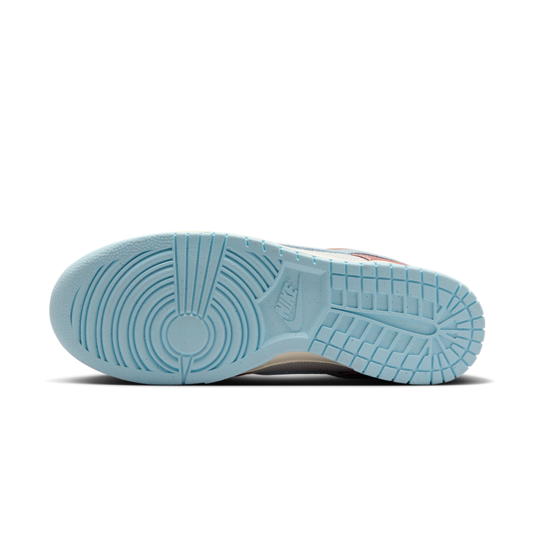 Overkicks - Nike Dunk Low Retro SE Terra Brown Celestine Blue (HJ4329-200) - detalle suela