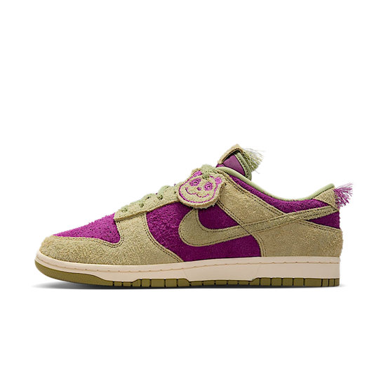 Overkicks - Nike Dunk Low Retro SE Viotech Dusty Olive (IB2990-500) - vista lateral