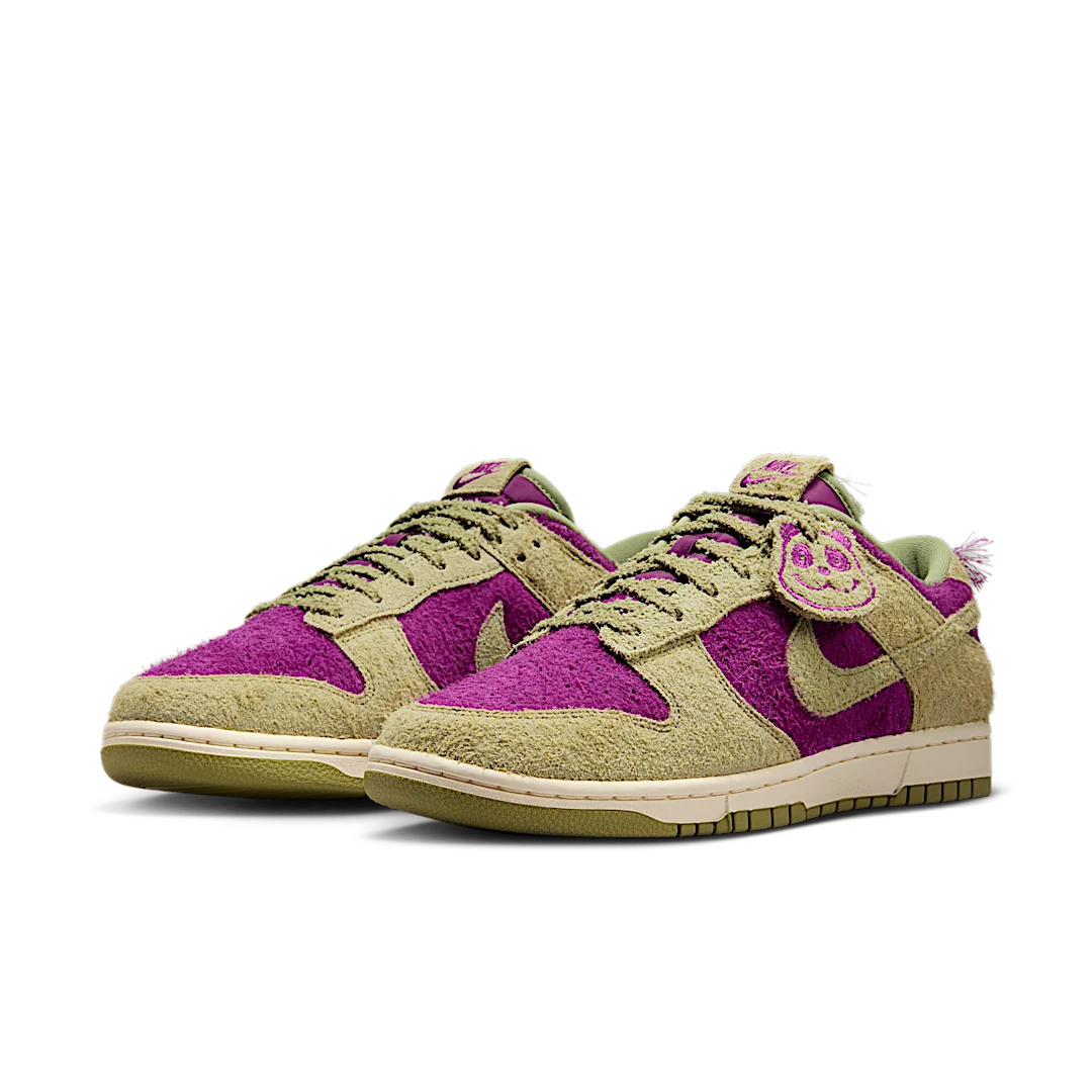 Overkicks - Nike Dunk Low Retro SE Viotech Dusty Olive (IB2990-500) - vista trasera