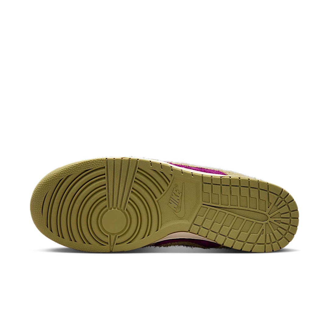 Overkicks - Nike Dunk Low Retro SE Viotech Dusty Olive (IB2990-500) - detalle suela